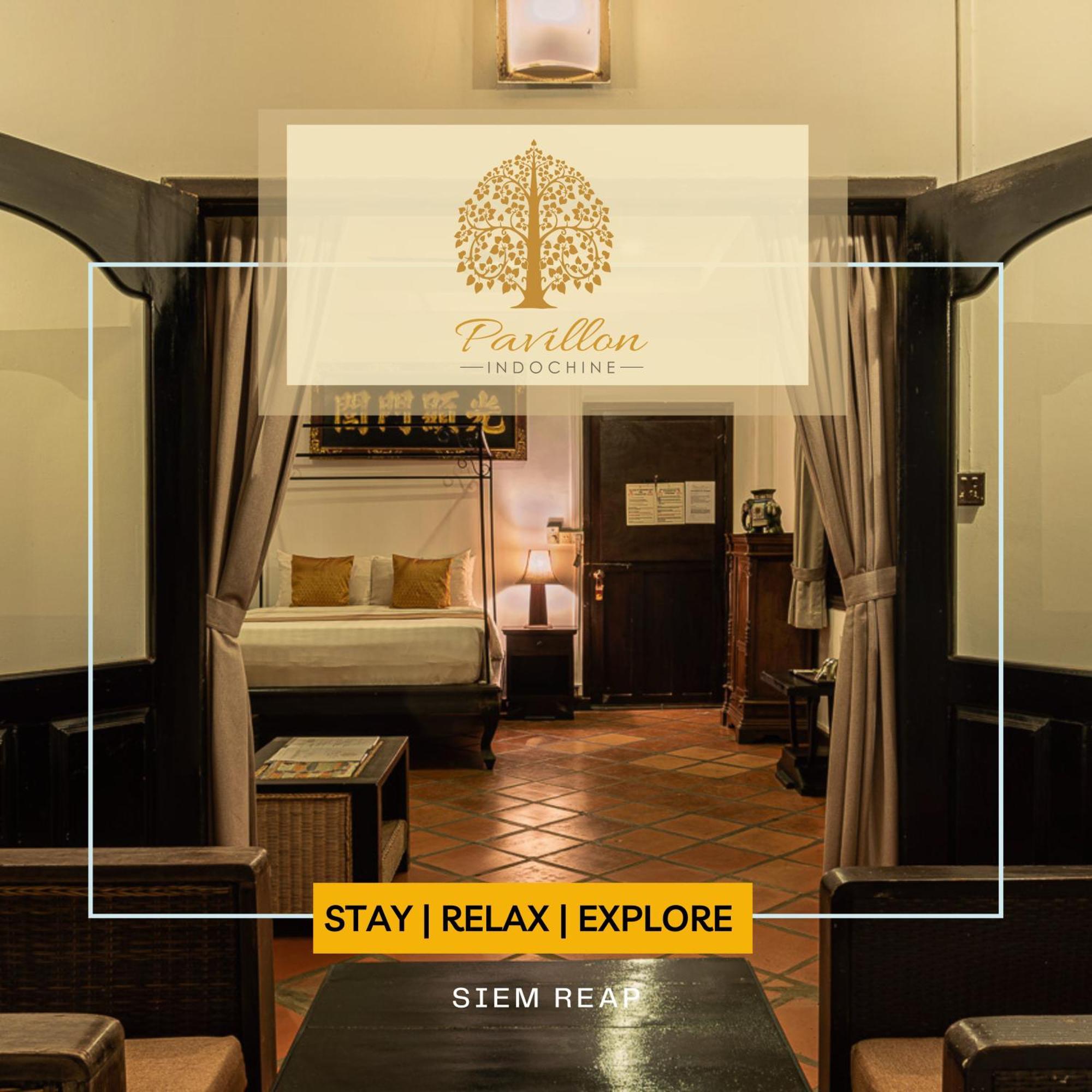 Pavillon Indochine Boutique - Hotel Siem Reap Esterno foto