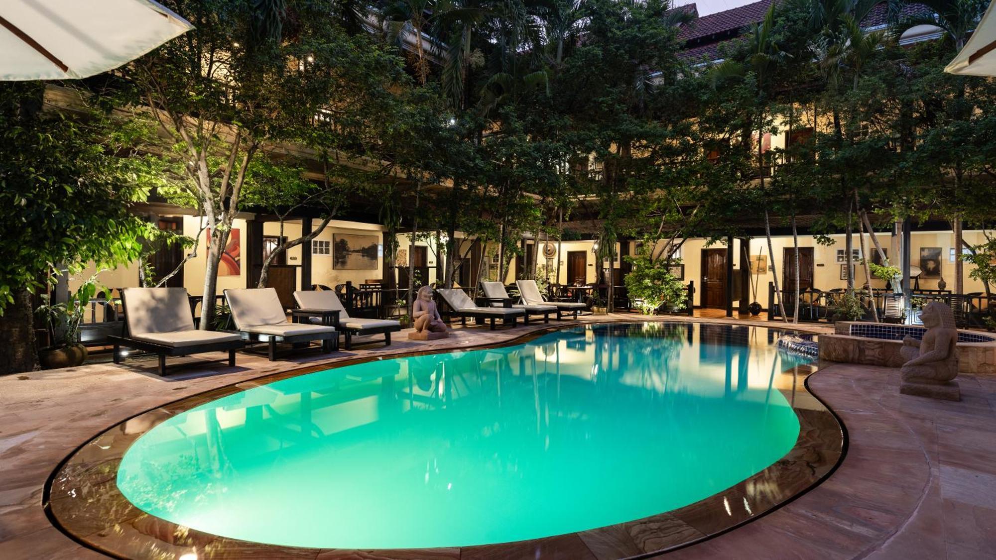 Pavillon Indochine Boutique - Hotel Siem Reap Esterno foto